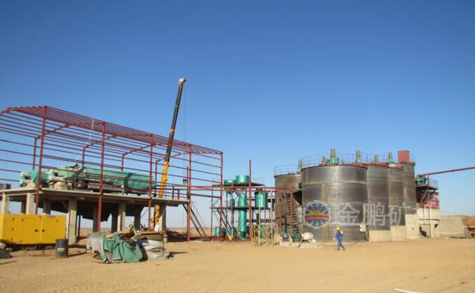 蘇丹500t/d炭漿廠